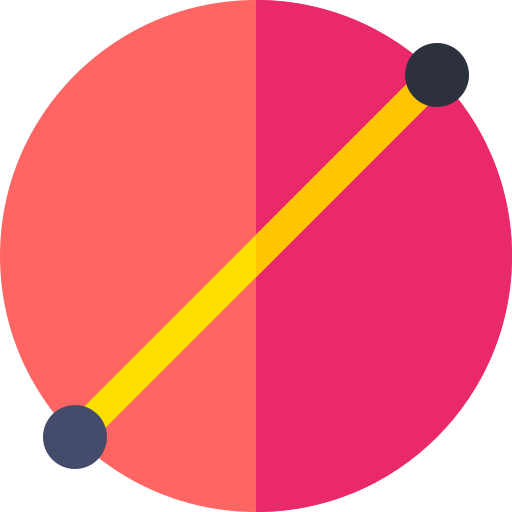 Średnica Basic Straight Flat ikona
