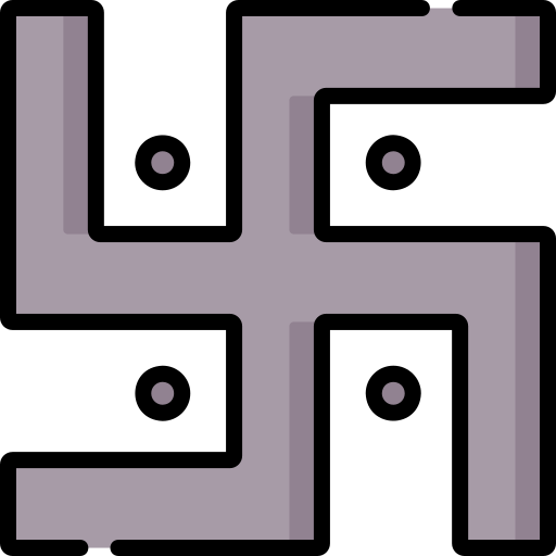 Swastika Special Lineal color icon