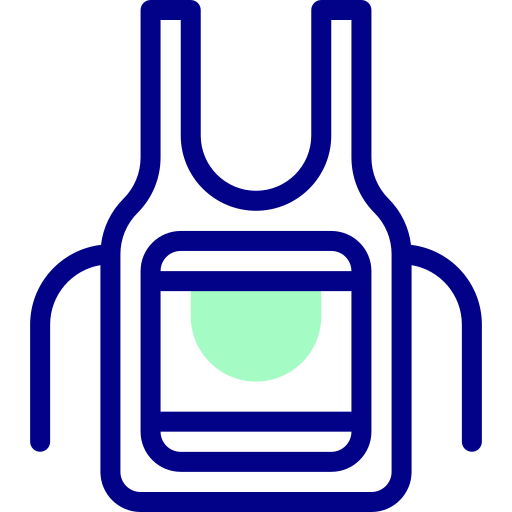 grembiule Detailed Mixed Lineal color icona