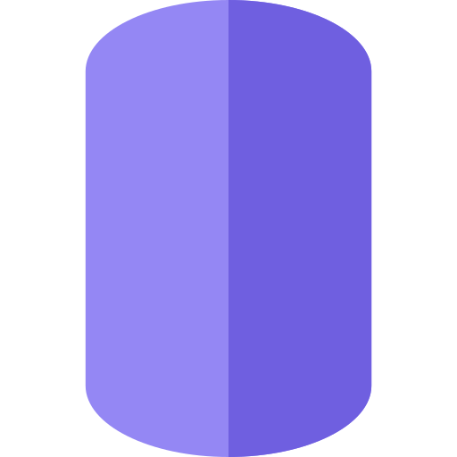 cylinder Basic Straight Flat ikona
