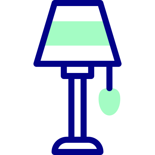 Напольная лампа Detailed Mixed Lineal color иконка