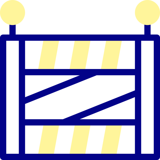 linia policyjna Detailed Mixed Lineal color ikona