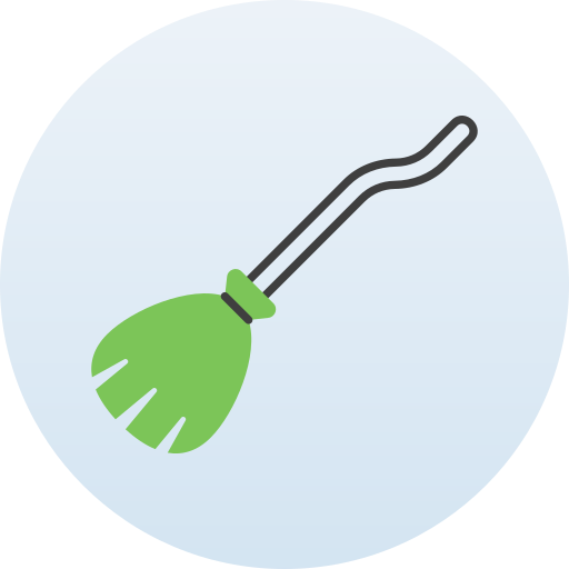 Witch broom Generic Circular icon