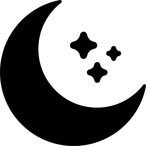 meia-lua Generic Glyph Ícone