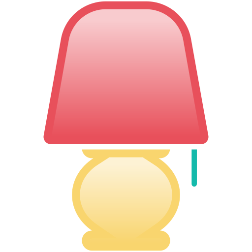 Напольная лампа Generic Outline Color иконка