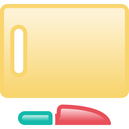 schneidbrett Generic Outline Color icon