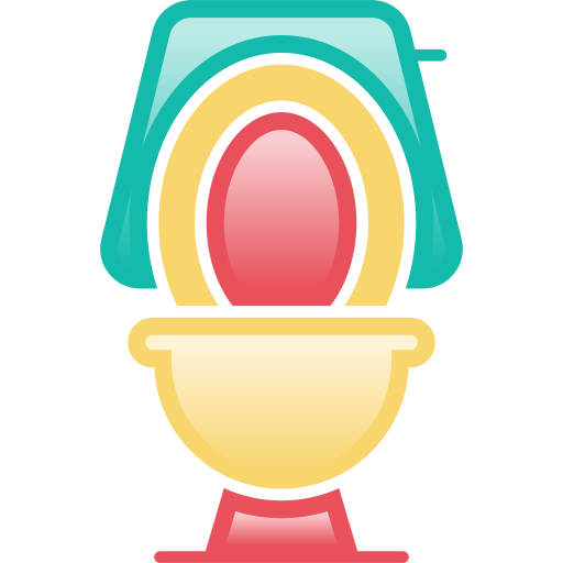 Туалет Generic Outline Color иконка