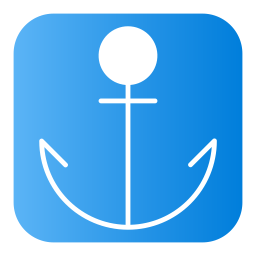 Anchor Generic Flat Gradient icon