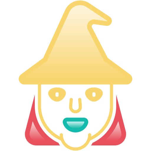 Witch Generic Lineal Color Gradient icon