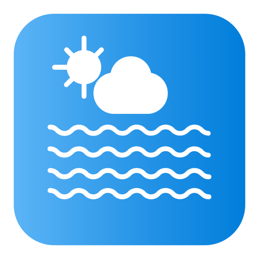 바다 Generic Flat Gradient icon