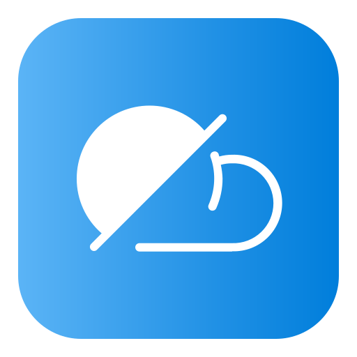 雲 Generic Flat Gradient icon