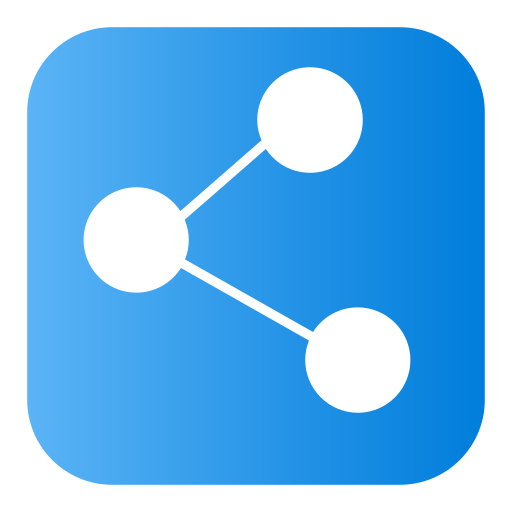 compartilhado Generic Flat Gradient Ícone