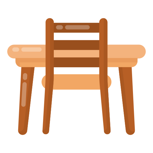 Dining table Generic Flat icon