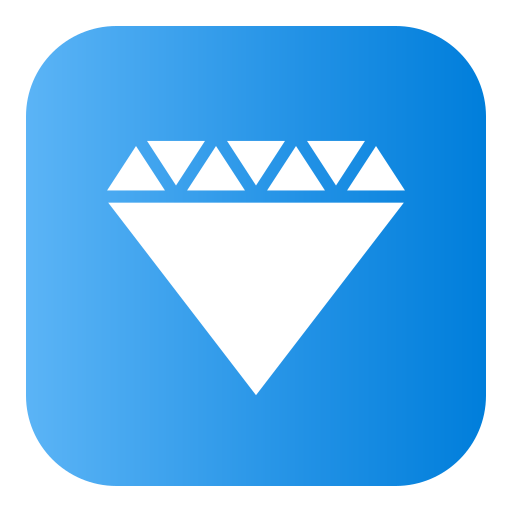 diament Generic Flat Gradient ikona