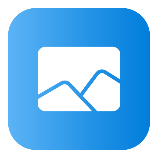 Image Generic Flat Gradient icon