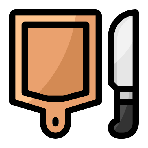 Cutting board Generic Outline Color icon