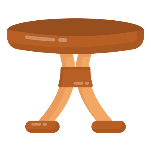 table ronde Generic Flat Icône