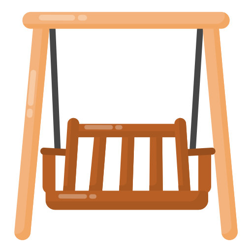 silla de columpio Generic Flat icono