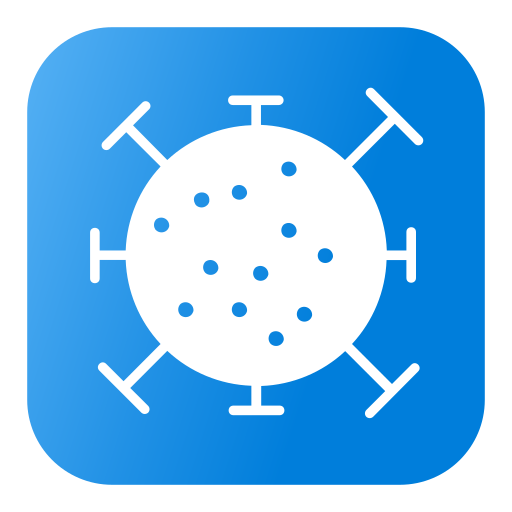 coronavirus Generic Flat Gradient Icône