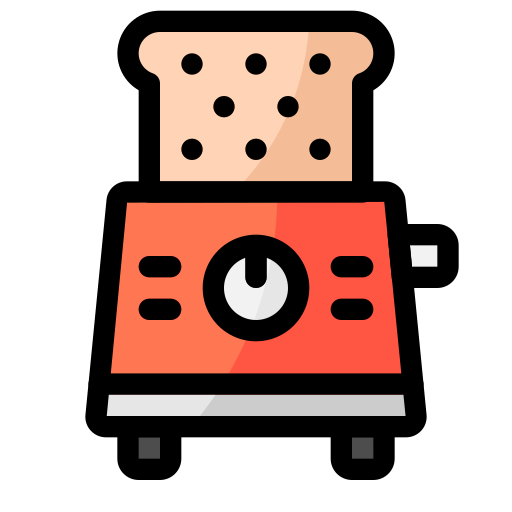 Toaster Generic Outline Color icon