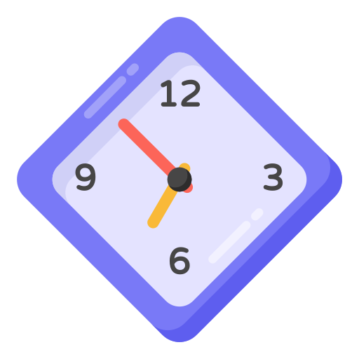 zegar ścienny Generic Flat ikona