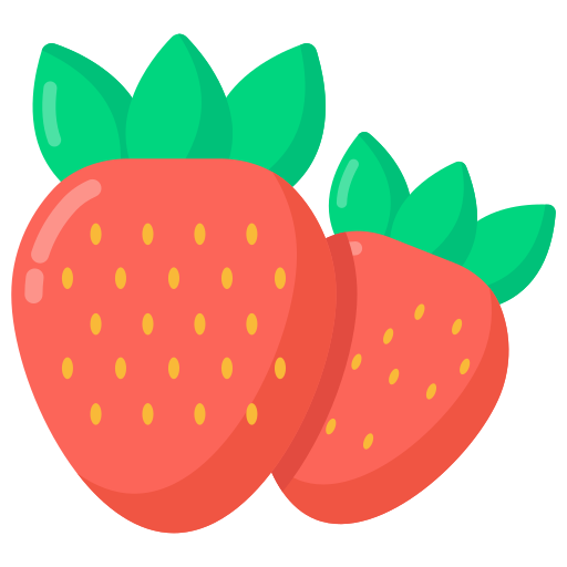 Strawberries Generic Flat icon