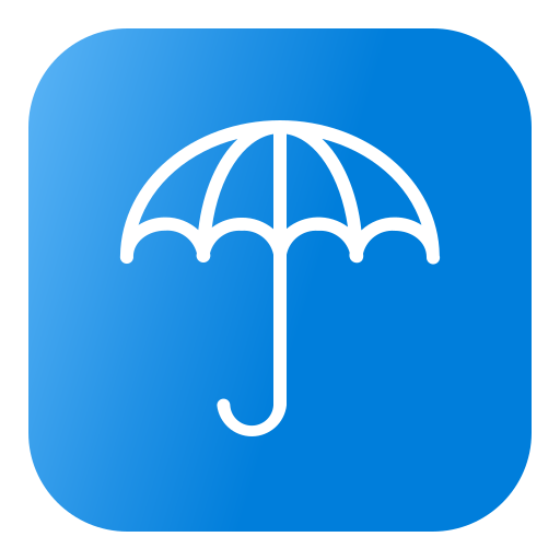 regenschirm Generic Flat Gradient icon