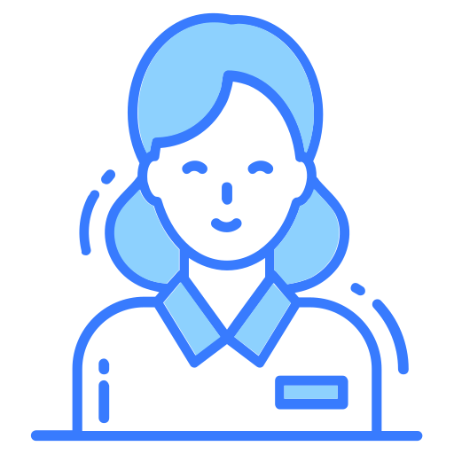 mujer Generic Blue icono