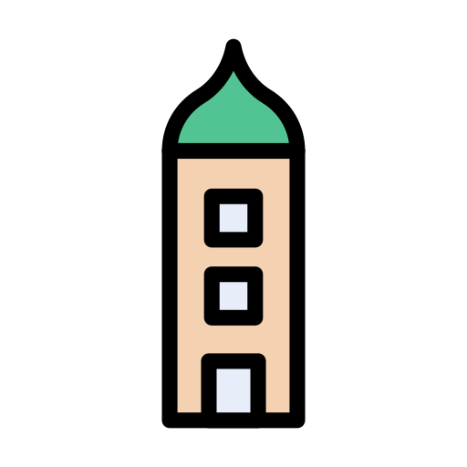 замок Vector Stall Lineal Color иконка