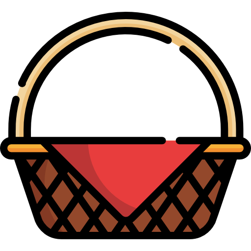 Picnic basket Special Lineal color icon
