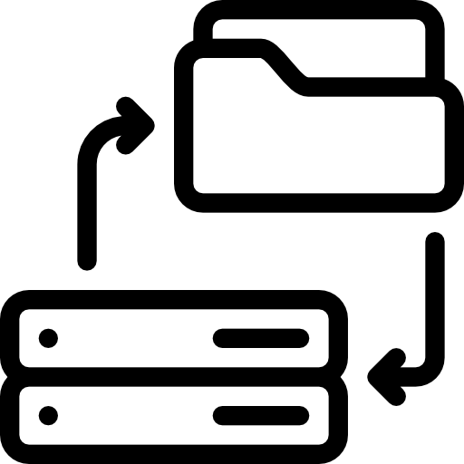 servidores Pixel Perfect Lineal icono