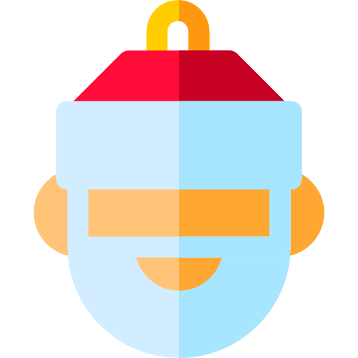 weihnachtsmann Basic Rounded Flat icon