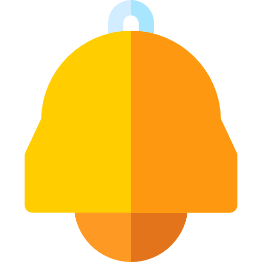 campana Basic Rounded Flat icono