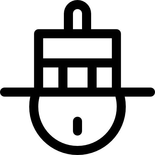 bałwan Basic Rounded Lineal ikona