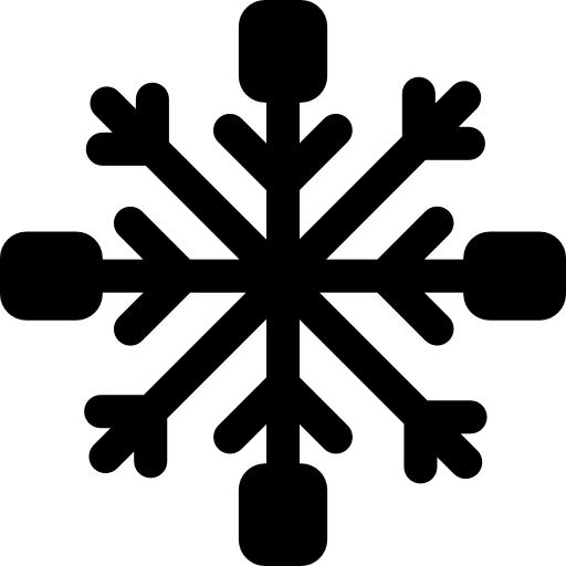 schneeflocke Basic Rounded Filled icon