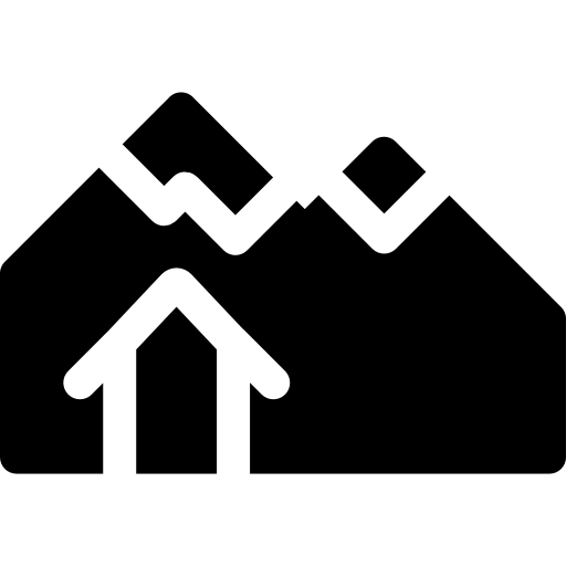 chalet Basic Rounded Filled icono