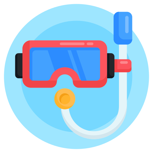 Snorkeling Generic Circular icon