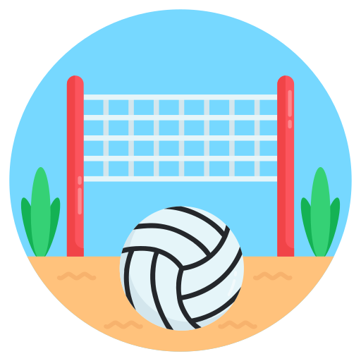 voleibol de playa Generic Circular icono