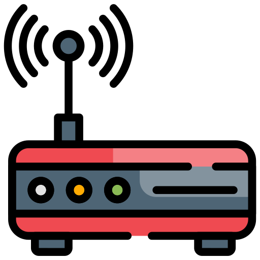 modem Generic Outline Color icon