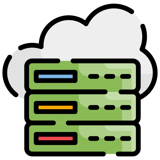 cloud-hosting Generic Outline Color icoon