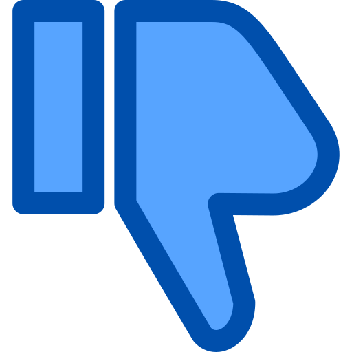 disgusto Generic Blue icono
