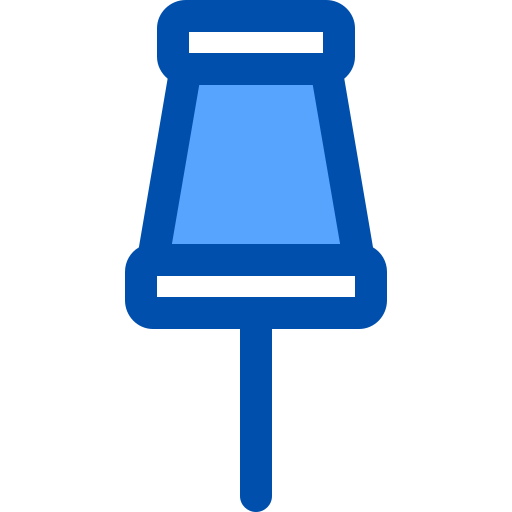 alfiler Generic Blue icono