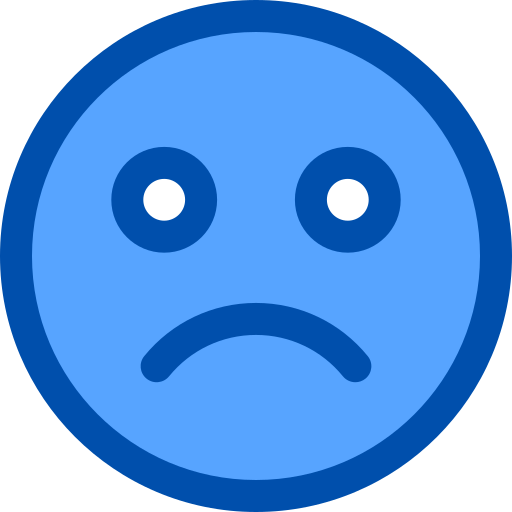 Sad Generic Blue icon
