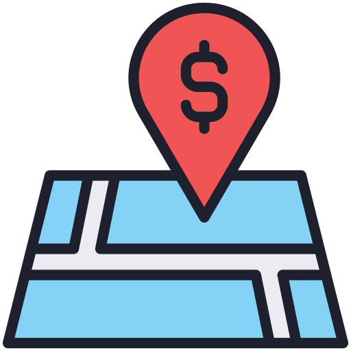 Map and location Generic Outline Color icon