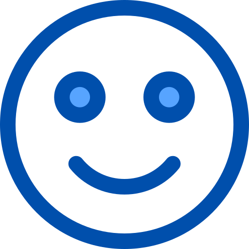 heureux Generic Blue Icône
