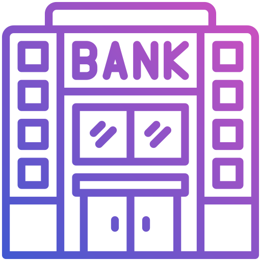 bank Generic Gradient icoon