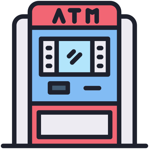 bankomat Generic Outline Color ikona