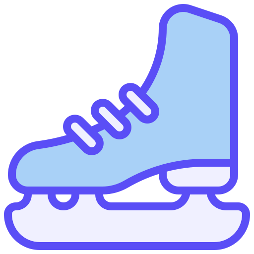 patin à glace Generic Blue Icône