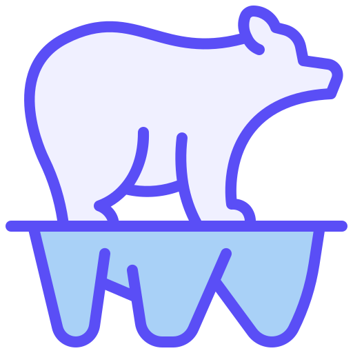 ijsbeer Generic Blue icoon