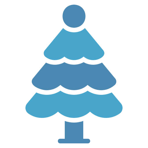 drzewko świąteczne Generic Blue ikona